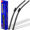 Picture of 2 wipers Replacement For 2017-2023 Tesla Model 3/2020-2023 Model Y Original Equipment Replacement Wiper Blade - 26"/19" (Set of 2) Top Lock
