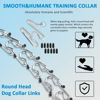 Picture of No Pull Dog Collar Adjustable Quick Release Dog Training Collar with Rubber Tip with Quick Release Buckle for Small Medium Large Dogs