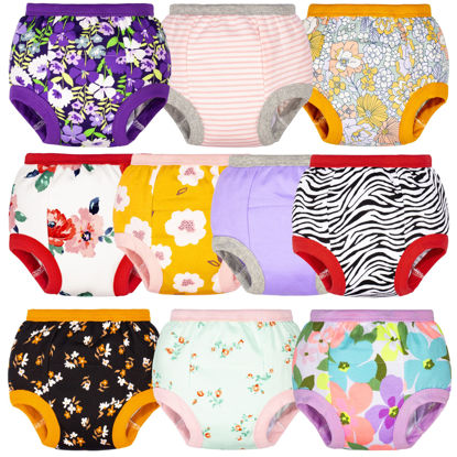Picture of BIG ELEPHANT Potty Training Underwear, 100% Cotton Absorbent Unisex Toddler Pee Pants for Boys & Girls, 9-10Y
