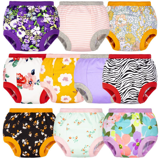 Picture of BIG ELEPHANT Potty Training Underwear, 100% Cotton Absorbent Unisex Toddler Pee Pants for Boys & Girls, 9-10Y