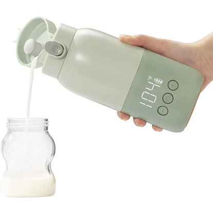 Picture of BOLOLO Cordless Portable Milk Warmer Super Fast Charging, Instant breastmilk, Formula or Water Warmer with 10 Ounces Big Capacity, Baby Flask for Vehicle,car,Airplane Journey