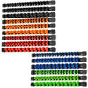 Picture of ALOANES 15 PC ABS Socket Organizer,1/2 inch, 3/8 inch, and 1/4 inch Drive Socket Rail Holders, Heavy Duty Socket Racks, Black Rails with 5 Color Clips
