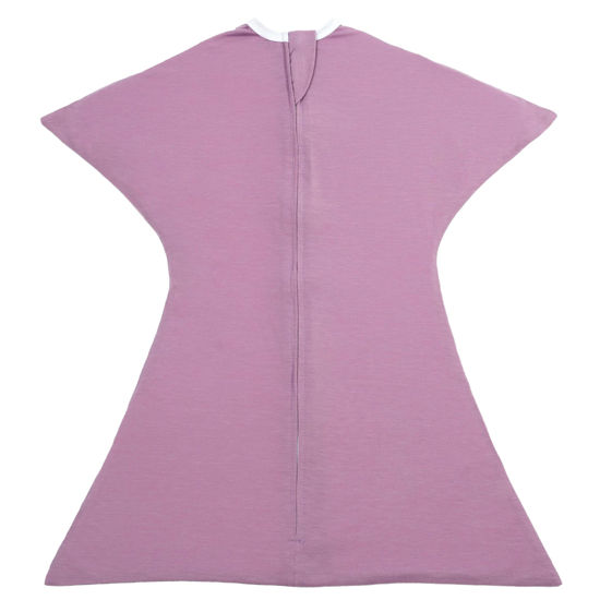 Picture of SleepingBaby Zipadee-Zip Transitional Swaddle Sack, 4-8 Month - Roomy Zipper Swaddle for Easy Diaper Changes and Proper Hip Development - Baby Swaddle Sack, Small - Classic Lavender