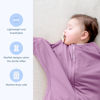 Picture of SleepingBaby Zipadee-Zip Transitional Swaddle Sack, 4-8 Month - Roomy Zipper Swaddle for Easy Diaper Changes and Proper Hip Development - Baby Swaddle Sack, Small - Classic Lavender