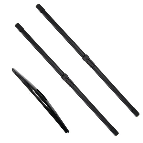 Picture of JustCar 3 wipers Replacement for Subaru Crosstrek 2018 2019 2020 2021,Subaru Impreza 2017 2018 2019 2020 2021, Windshield Wiper Blades Original Equipment Replacement - 26"/16"/12B" (Set of 3)