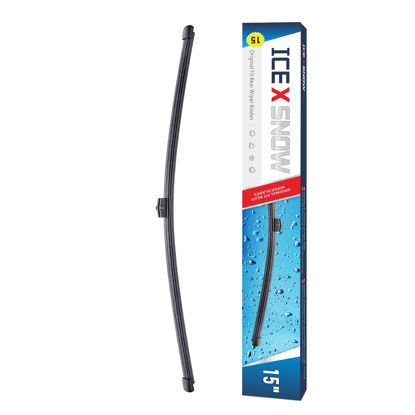 Picture of 15" Rear Windshield Wiper Blade Replacement for Audi Q5 2022-2018 Q7 2021-2017 /Volkswagen Touareg 2014-2011 Back Window Wiper Blade-A360H (Single)