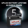 Picture of Motorcycle Battery YTX9-BS, UPLUS EB9-4 ATV Scooter Battery Maintenance Free - Sealed AGM Powersport Batteries