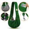 Picture of Tomkas Small Dog Sling Carrier - Classic Pocket & Classic Strap & Classic Pocket - for 3-10 lbs Pets(Emerald Green)
