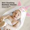Picture of KeaBabies Baby Hooded Towel - Viscose Derived from Bamboo Baby Towel, Toddler Bath Towel, Infant Towels, Large Hooded Towel, Soft Baby Towels with Hood for Girls, Babies, Newborn Boys (Unicorn)