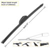 Picture of AUTOBOO 26"+16" Windshield Wipers with 12 Inch Rear Wiper Blade Replacement for Kia Niro 2017 2018 2019 2020 2021 2022 2023-Original Factory Quality (Pack of 3)