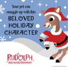 Picture of Rudolph The Red Nosed Reindeer Rope Head Dog Toy | Plush Dog Toy, Dog Chew Toy, Dog Tug Toy | Christmas Dog Toy for Light to Medium Chewers | Tug of War Dog Toy, 7.5 Inches