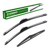 Picture of 3 Factory Wipers Blade Replacement for Toyota Highlander 2008-2014 2015 2016 2017 2018 2019 -Original Equipment Windshield Window Wiper Blades Set - 26"/20"/12" (Set of 3) J HOOK