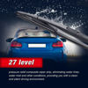 Picture of 12" Rear Wiper Blade Replacement for Ford Escape 2012-2008 Flex 2019-2009 Jeep Wrangler 2017-2007 Chevy Tahoe 2014-2007 Enclave 2017-2008 Yukon/Escalade 14-07 Back Windshield Wiper Blade 12-E