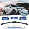 Picture of 24"+19" Wiper Blades Replacement for Volkswagen VW Jetta 2011-2019 Passat 2012-2018 CC 2013-2017 Quiet and Durable Stable All-Season Windshield Wiper Blades
