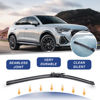 Picture of 26"+23" Wiper Blades Replacement for Toyota Tundra 2007-2020,Sequoia 2008-2020 Quiet and Durable Stable All-Season Windshield Wiper Blades