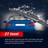 Picture of 13"+13" Windshield Wiper Blades Replacement for Jeep Wrangler TJ 2006 2005 2004 2003 2002 2001 2000 1999 1998 1997 Icexsnow All-Season Wiper Blades For My Car