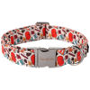 Picture of Unique style paws Halloween Dog Collar Metal Buckle Pumpkin Collar Gift Durable Cute Collar for Small Medium Large Boys Girls Dogs