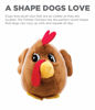 Picture of Outward Hound Fattiez Chicken Plush Squeaky Dog Toy, XS