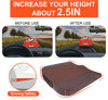 Picture of Lofty Aim Car Seat Cushion, Comfort Memory Foam Car Cushions for Driving - Sciatica & Lower Back Pain Relief, Seat Cushion for Car Seat Driver, Office Chair, Wheelchair (Brown)