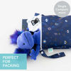 Picture of Bumkins Waterproof Wet Bag for Baby, Travel, Swim Suit, Cloth Diapers, Pump Parts, Pool, Gym Clothes, Toiletry, Hook to Stroller, Pack for Daycare, Zipper Reusable Bag, Wetdry Packing Pouch, Evil Eye
