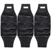 Picture of Langsprit Male Belly Bands for Dogs (Pack of 3) - High Absorbing Dog Wraps Male Washable - Reusable Male Dog Diapers (Black, Medium)
