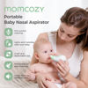 Picture of Momcozy Baby Nasal Aspirator, 3 Suction Levels Electric Nasal Aspirator for Baby, Newborn and Toddler, Portable Baby Nose Aspirator with Light Soothing and Music, Baby Snot Sucker