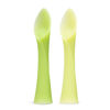 Picture of Olababy 100% Silicone Soft-Tip Training Spoon for Baby Led Weaning 2pack (Kiwi/Lemon)