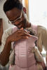 Picture of BabyBjörn Baby Carrier Mini, Dusty Pink, Woven | Newborn Carrier (7-25 lbs), Ergonomic, Easy-to-Use