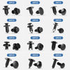 Picture of 240 Pcs Bumper Clips Car Clips Plastic Rivets of 12 Most Popular Sizes and 5 Fastener Removers Fasteners Push Retainer Kit Auto Push Pin Rivets Set