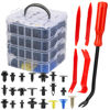 Picture of 650pcs Push-Type Retainer Clips, Bumper Fender Nylon Rivets of 22 Most Popular Sizes and 5 Fastener Removers for Most Models