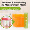 Picture of KeaBabies 6pk 4oz Glass Baby Food Containers - Leak-Proof, Microwavable Small Baby Glass Jars with Lids, Baby Food Storage Containers, Baby Snack Containers, BPA-Free Baby Food Jars (Nord)