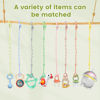 Picture of RTMOK Toy Straps for Baby,Silicone Setpacifier Clip,Applies to Car Seat Toy,Teether Toy,High Chair,Stroller Accessories,Baby Toy Clips,Cribs,Rocking Chair