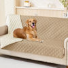 Picture of Smiry Waterproof Dog Blanket, Reversible Dog Bed Cover Pet Blanket, Soft Pet Couch Covers for Sofa Washable, Bed Couch Sofa Furniture Protector for Puppy Cat Kids (52"x82", Camel/Beige)
