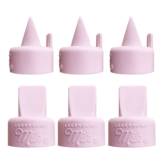 Picture of Legendairy Milk Duckbill Valves with Pull Tab - Compatible with Spectra - Pack of 6