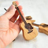 Picture of Wooden Guitar Pick Box with Stand - 3PCS Unique Guitar Picks,Mini Storage Box for Guitarists,Musician Engraved Wooden Plectrum Case,Acoustic Guitar Box for Electric Bass Guitar Ukulele Lover