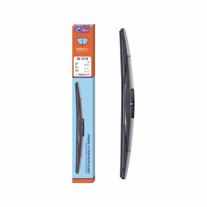 Picture of WOWIPER 12 inch (12-B) Rear Wiper Blade Replacement for Honda CRV 2022-2017 Element 2011-2003 /Jeep Wrangler 21-18 /Outlander 20-07/Nissan Pathfinder 12-04 Quest 17-11 Back Windshield Wiper for My Car