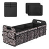 Picture of Femuar Trunk Organizer for Car, Collapsible Car Trunk Organizer with 90L Large Capacity and 15Pockets, Waterproof Trunk Organizer for Suv/Car/Jeep/Sedan, Extra Large Size, Leopard print