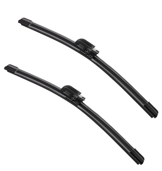 Picture of 2 Factory Wiper Blades Replacement for Mercedes-Benz 2003-2008 C CLK Class Audi A8 S8 2002-2009 Original Equipment Replacement Wiper Blade Set- 22"+22" (Set of 2)