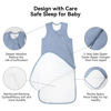 Picture of BubblePanda Rayon Made from Bamboo Sleep Sack 18-24 Months 1.0 Tog Soft Toddler Sleeping Sack 2t for Babies 2-Way Zipper Baby Wearable Blanket