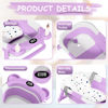 Picture of TPN Collapsible Baby Bathtub for Infants to Toddler with Real-time Temp Monitor+Floating Cushion,Foldable Baby Bath Tub Set Applicable 0-36 Month,Perfect Portable Travel Baby Tub for Newborns Boy