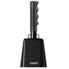 Picture of 8 Inch Steel Cow Bell with Handle, 2-Pack Noise Makers Cowbell for Sport Events Cheering Hand Bell for Football Games,Party, Concert, Graduations, School, Farm Ranch(Black)