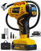 Picture of KeenPower Tire Inflator Portable Air Compressor - 2X Faster - 21V Rechargeable Battery Powered Handheld 160PSI Tire Inflator, Dual Power Supply Modes, Air Pump for Car Motorcycle E-Bike