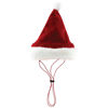 Picture of Huxley & Kent Pet Hat | Santa (Small) | Festive Christmas Holiday Accessory for Dogs/Cats | Holiday Pet Hat | SnugFit Sliding Toggles for Best Fit