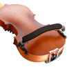 Picture of SUEWIO Violin Shoulder Rest for 4/4 and 3/4 Size, [Imitation Wood Grain] Violin Shoulder Rest with Comfortable Foam Pad & Height Adjustable Feet