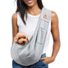 Picture of Tomkas Small Dog Sling Carrier - Classic Pocket & Classic Strap & Classic Pocket - for 3-10 lbs Pets(Grey)