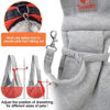 Picture of Tomkas Small Dog Sling Carrier - Classic Pocket & Classic Strap & Classic Pocket - for 3-10 lbs Pets(Grey)