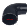 Picture of Ucreative 90 Degree Elbow 4-Ply High Performance Coupler Silicone Hose 2.5 inch to 3.0 inch (63mm to 76mm)