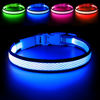 Picture of LED Dog Collar, Light Up Dog Collar USB Rechargeable, Brightest Dog Lights for Night Walking, Adjustable Dog Collar Light for Dog Safety(Small, Royal Blue)