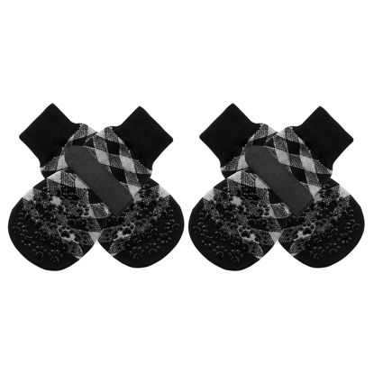 Picture of EXPAWLORER Anti Slip Dog Socks to Prevent Licking Paws, Dog Shoes for Hot Pavement, Dog Booties for Small Medium Large Senior Dogs, Traction Control Dog Boots & Paw Protectors for Hardwood Floors