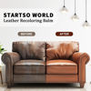 Picture of STARTSO WORLD Leather Recoloring Balm, Dark Brown Leather Repair Kit for Furniture, Leather Dye, Leather Color Restorer for Couches, Leather Couch Paint | Repair, Restore Faded & Scratched Leather